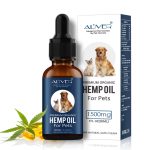 Ulei de Canabis (Canepa) Medicinal – CBD, pentru animale, 100% Natural, 1500 mg, Aliver