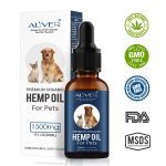 Ulei de Canabis (Canepa) Medicinal – CBD, pentru animale, 100% Natural, 1500 mg, Aliver