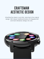 Ceas smartwatch unisex, design sport, rezistenta IP67, compatibil Android si iOs, model S30