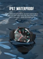 Ceas smartwatch unisex, design sport, rezistenta IP67, compatibil Android si iOs, model S30