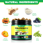 Oimmal Pre&Probiotic, cubulete masticabile cu gust de rata, pentru caini si pisici