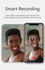 Suport cu stabilizator pentru smartphone, urmarire faciala inteligenta, rotire 360°, X Holder