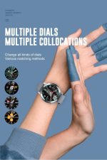 Ceas smartwatch unisex, design sport, rezistenta IP67, compatibil Android si iOs, model S30
