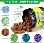 Oimmal Pre&Probiotic, cubulete masticabile cu gust de rata, pentru caini si pisici