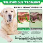 Oimmal Pre&Probiotic, cubulete masticabile cu gust de rata, pentru caini si pisici