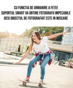 Suport cu stabilizator pentru smartphone, urmarire faciala inteligenta, rotire 360°, X Holder